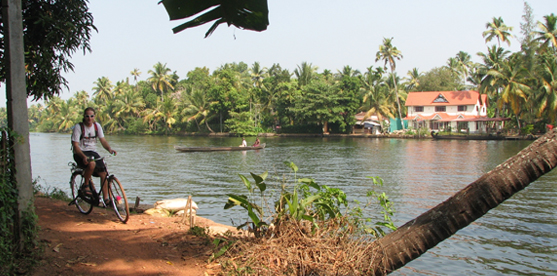 alleppey cycling